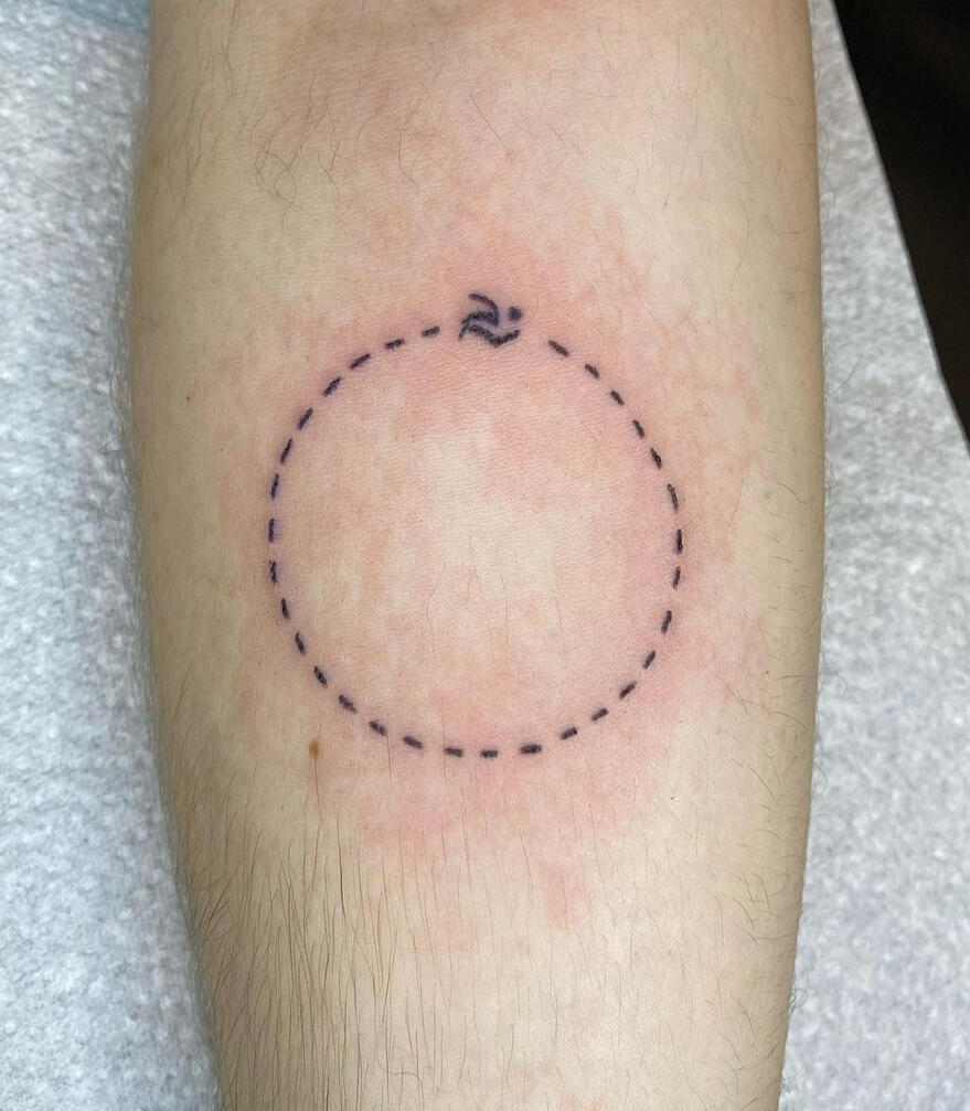 Update 165+ dotted circle tattoo