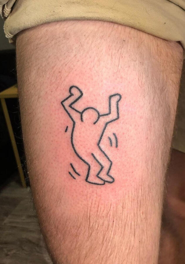 KeithHaringtattoo KeithHaringtattoo